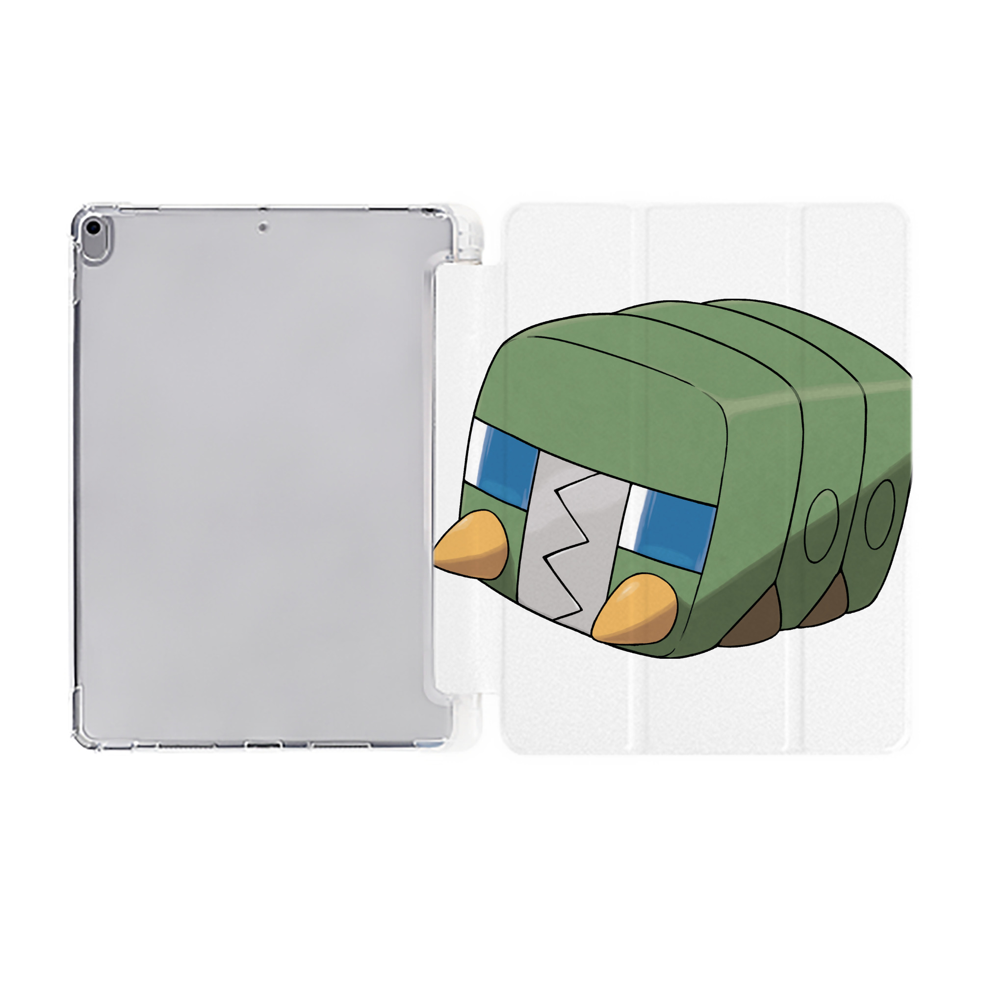 （画像用） ポケットモンスター Pokémon IPad ケース ペン収納付き 三つ折りスタンド PUレザー×シリコン 対応機種9.5/10.5/10.9インチ